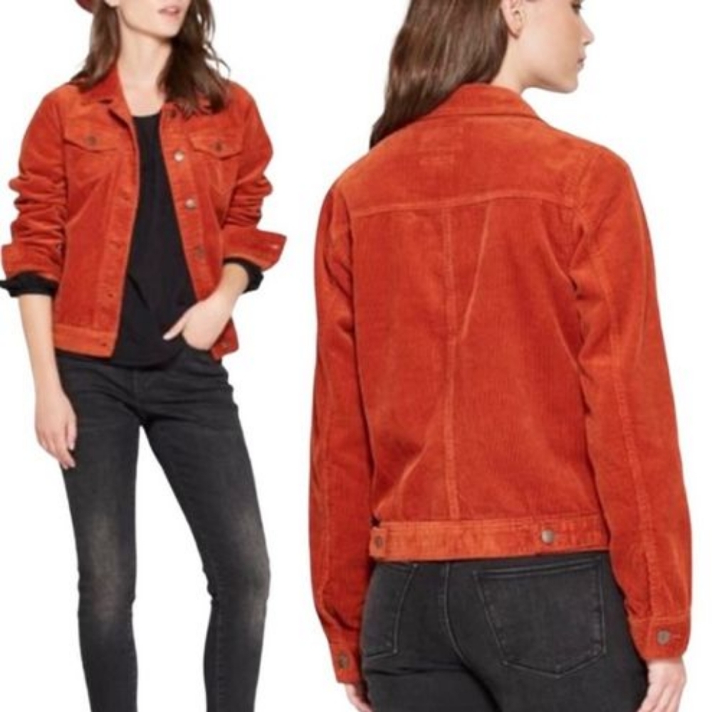 Universal Thread Freeborn Rust Corduroy Jacket